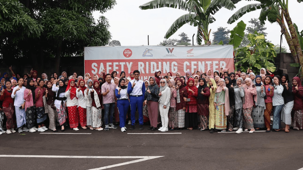Gelar 'Zen On Wheels', Wahana Honda Ajak Perempuan Lebih Peduli Keselamatan Berkendara