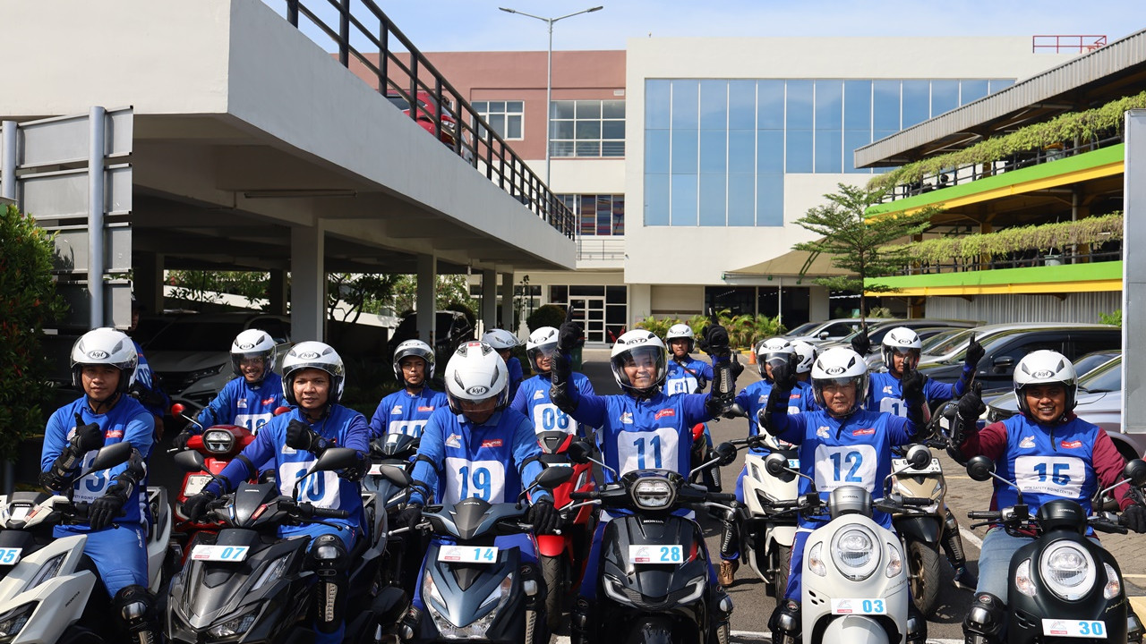 Kolaborasi FIFGroup dan MPM Honda Jatim, Gelar Pelatihan Safety Riding Untuk Karyawan