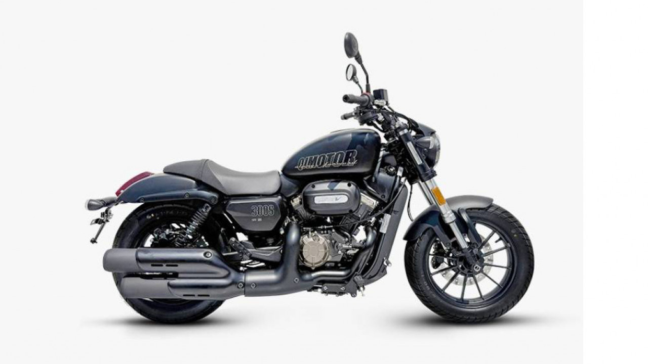 QJ SRV 300 Black Series: Cruiser Entry Level dengan Tampilan Sangar dan Mesin V-Twin