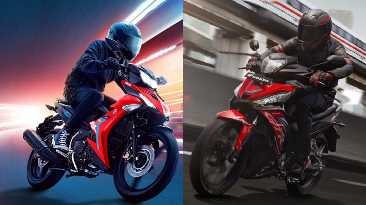 Komparasi Bebek Kencang, Honda Supra GTR 150 vs Yamaha MX King 150 Bagus Mana?