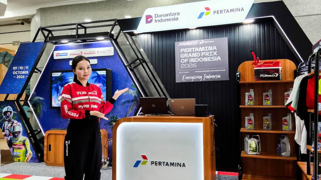 Pertamina GP Corner Hadir di Jakarta, Jual Official Merchandise MotoGP Mandalika 2026