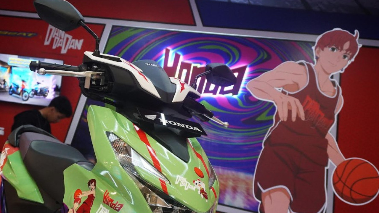 Honda BeAT x DanDaDan Curi Perhatian di Ajang Indonesia Comic Con 2026