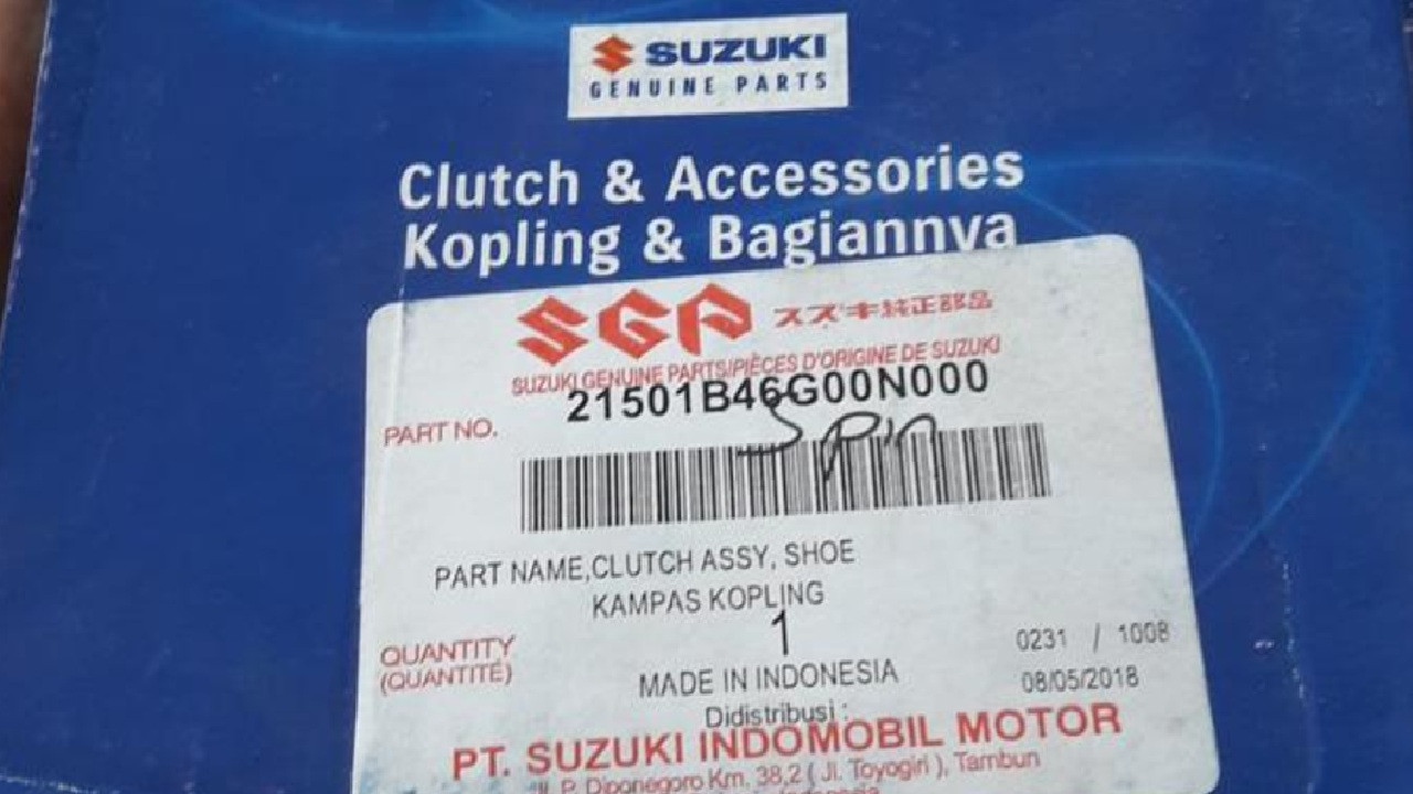 Minim Gredek dan Lebih Tahan Lama, Kampas Ganda Suzuki Nex Jadi Alternatif Banyak Pengguna Motor Matic