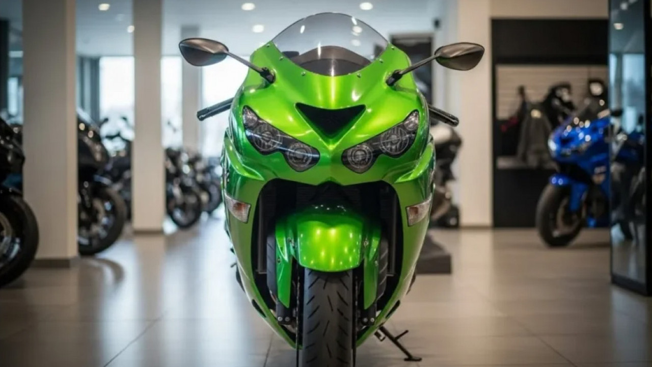 Si Raja Jalan Lurus Kembali! Kawasaki Ninja ZX-14 2026: Hyperbike Berotot yang Bikin Lawan Auto Ciut!