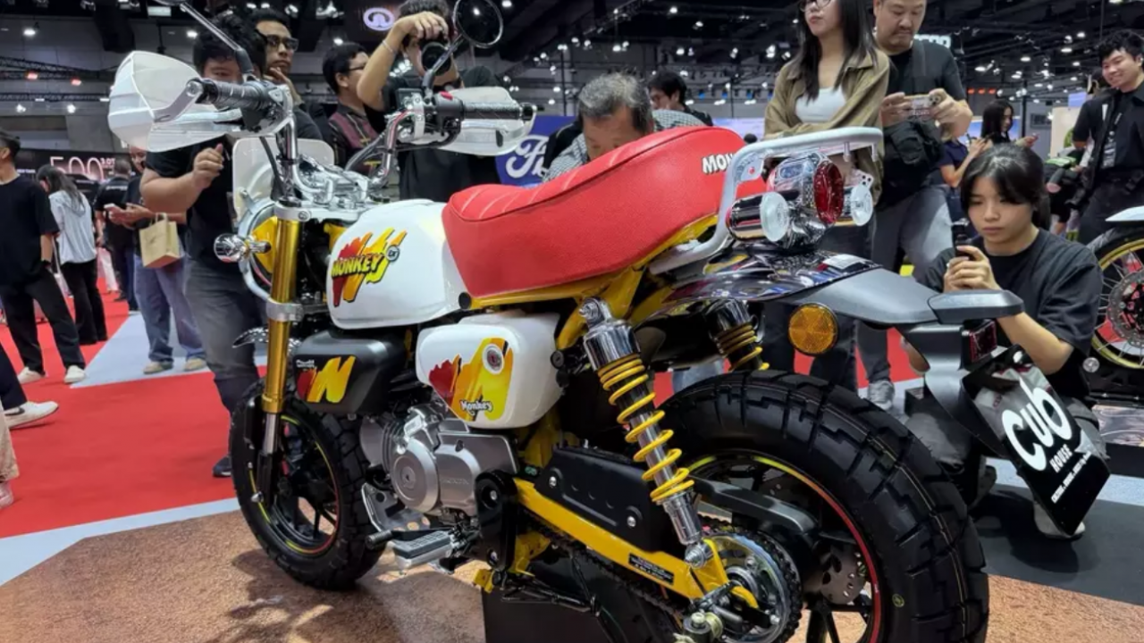 Honda Monkey EX Custom Edition Resmi Meluncur di Thailand, Tampil Gagah dengan Gaya Enduro
