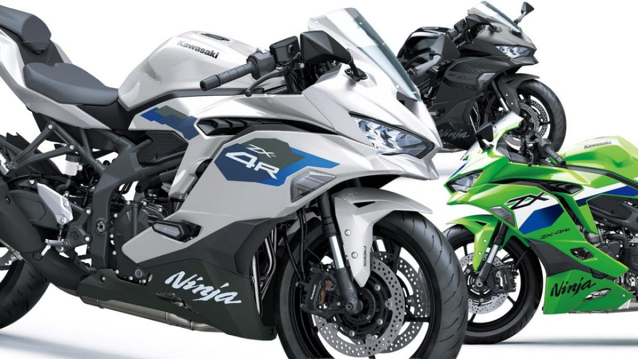 Kawasaki Ninja ZX-4R SE dan ZX-4RR Model 2026 Resmi Meluncur, Ini Warna Terbarunya