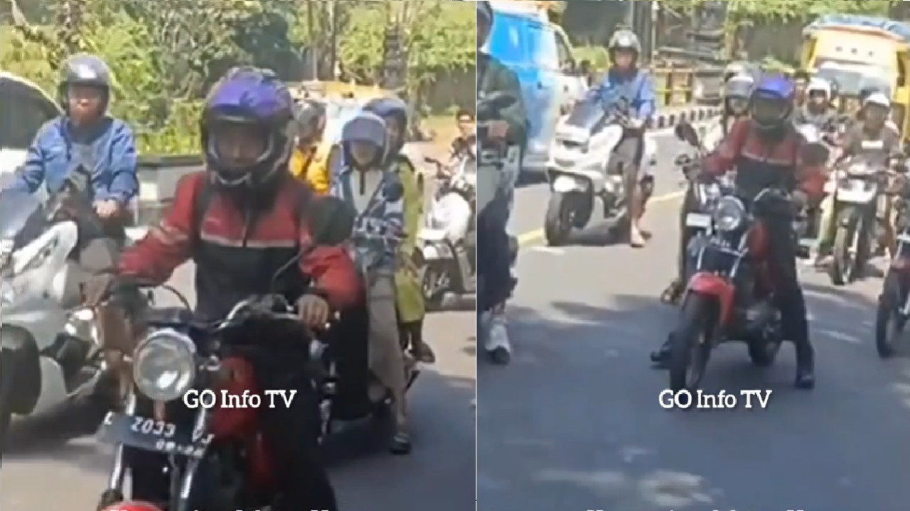 Viral, Komunitas Motor CB di Madiun Diminta Tolong, Tapi Malah Cuek