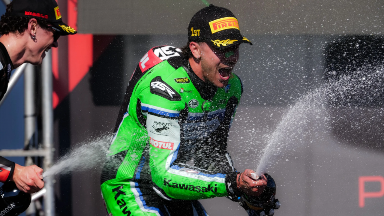 Hasil Race 1 WorldSSP Italia 2026 - Jeremy Alcoba Raih Kemenangan Perdana, Aldi Tembus 10 Besar