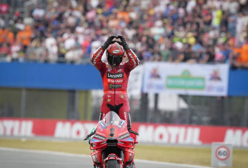 Begini Cara Pecco Bagnaia Dominasi Panggung MotoGP di Assen