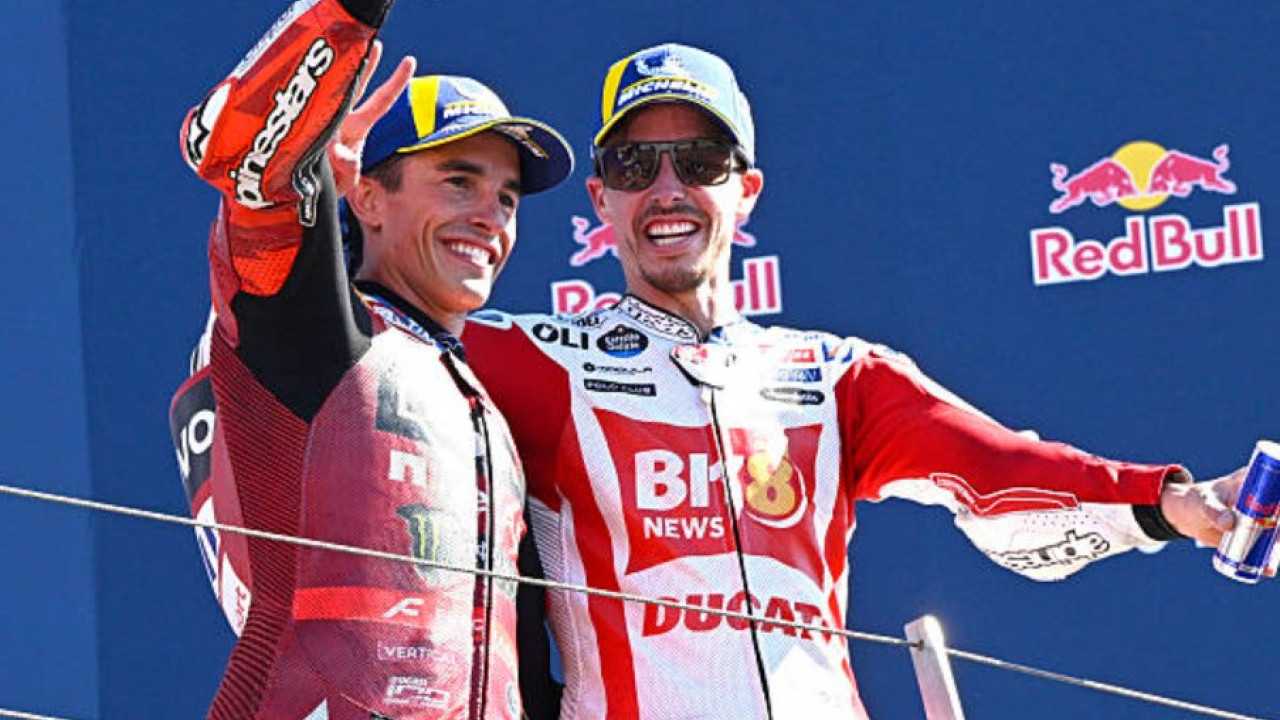 Hasil MotoGP San Marino 2026: Duo Marquez Berpesta! Marc Menang, Alex Kedua, Bezzecchi Tumbang di Awal