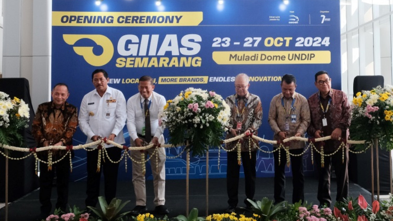 GIIAS Semarang 2024 Resmi Dibuka, Hadir Dengan Venue Lebih Besar dan Meriah