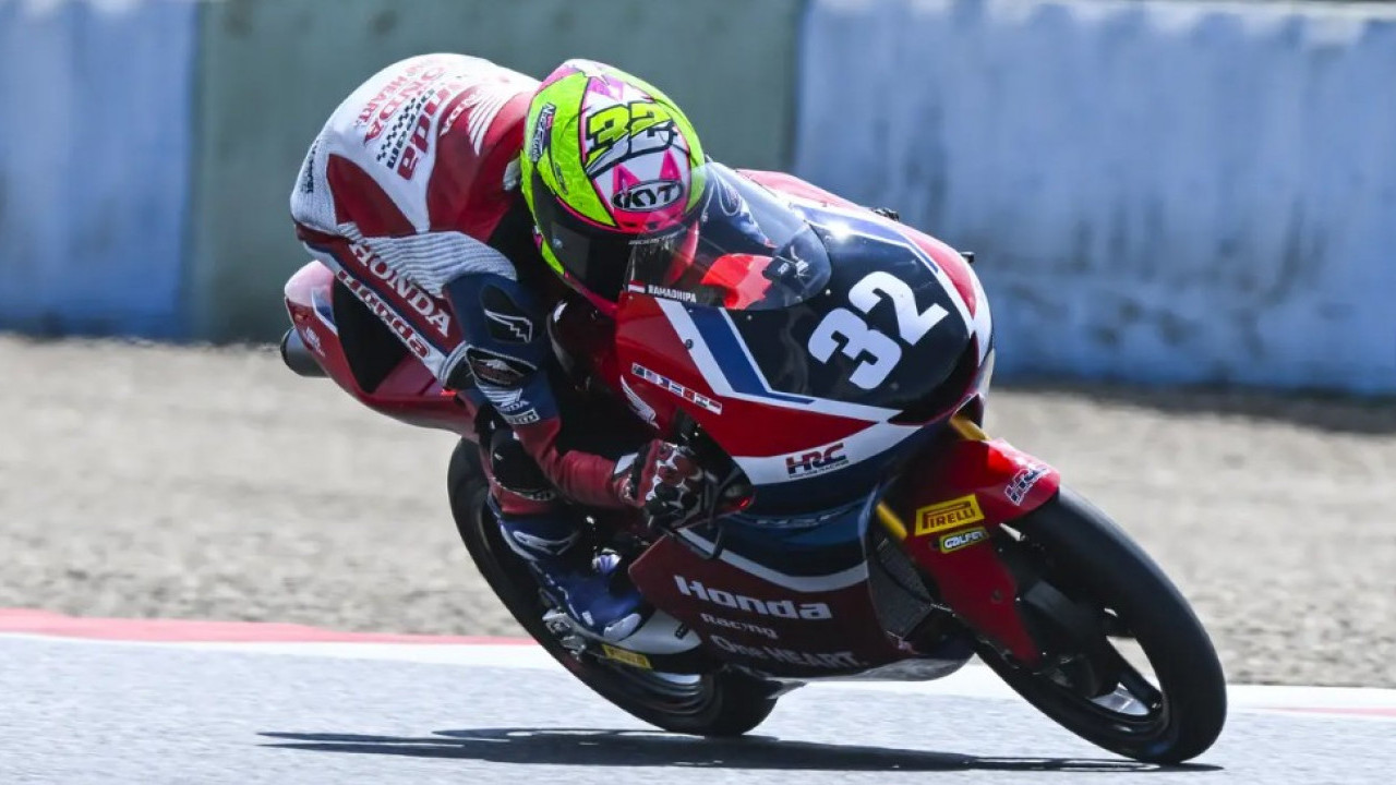Ramadhipa Kejar Papan Atas Moto3 Junior 2026, Dua Race Aragon Jadi Kesempatan Pangkas Jarak Poin