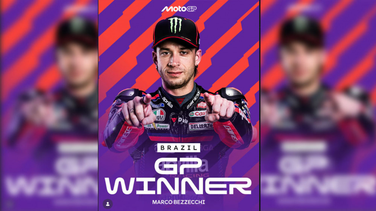 Marco Bezzecchi Kembali Raih Kemenangan di MotoGP Brasil 2026, Marc Marquez Terlempar dari Tiga Besar