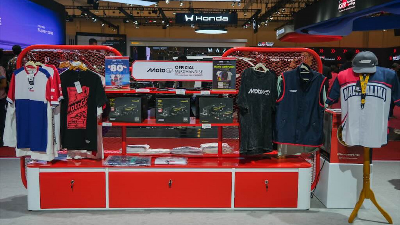 Di GIIAS 2026, Bright Store Bawa MotoGP Official Merchandise, Ada Apa Aja?