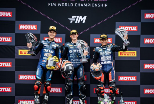 Pembalap Bersaudara Asal Indonesia Berhasil Meraih Podium di Kejuaraan WorldSSP300 Prancis