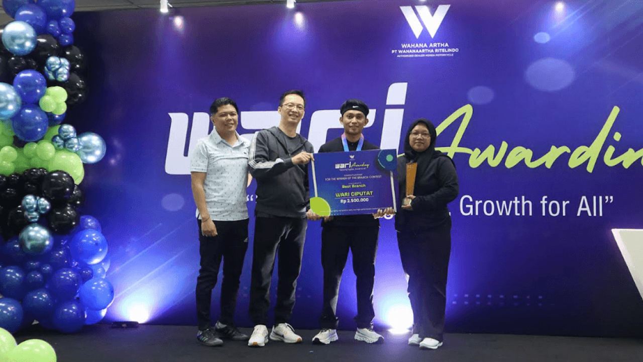 Beri Apresiasi Insan Berprestasi, WahanaArtha Ritelindo Gelar WARI Awarding 2025 