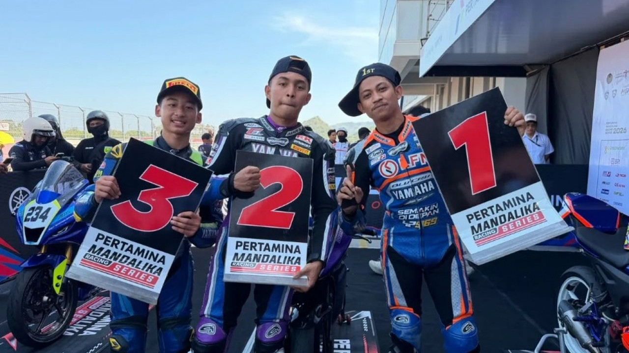 Konsisten di Puncak Klasemen, Yamaha Dominasi Kejurnas Mandalika Racing Series 2026