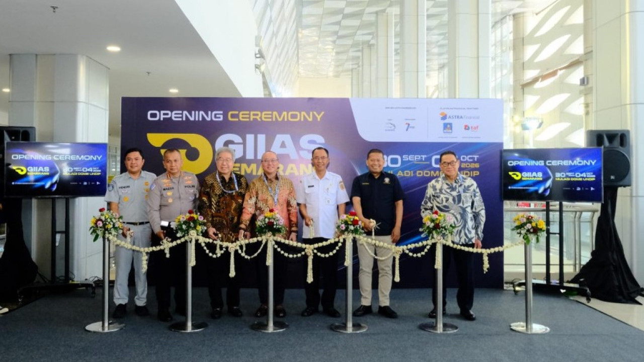 GIIAS Semarang 2026 Resmi Dibuka, Ada Diskon BBNKB 10 Persen untuk Pembelian Kendaraan Baru