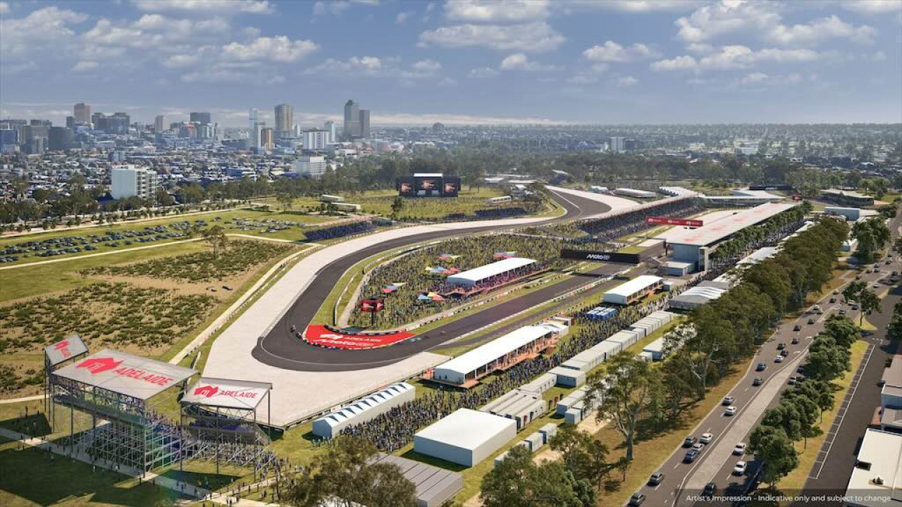 Sirkuit Adelaide untuk MotoGP 2027 Resmi Diperkenalkan, Punya 15 Tikungan dan Panjang 4,13 Km