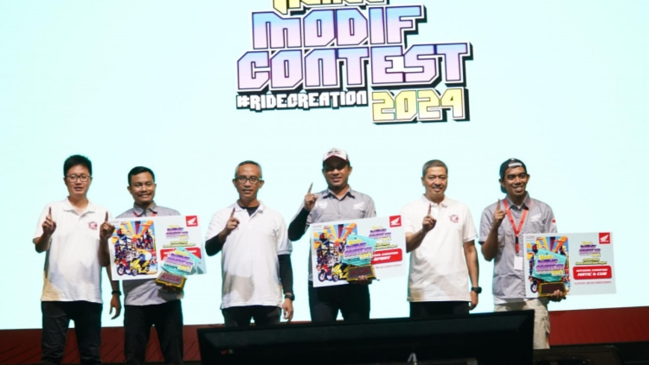 Inilah Wujud Motor Pemenang Kontes Modifikasi Final Battle HMC 2024 di Klaten