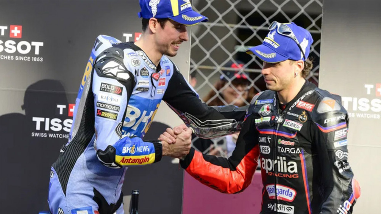 Alex Marquez Juara di MotoGP Spanyol 2026, Ini Dalih Bezzecchi Gagal Raih Kemenangan Keempat Secara Beruntun