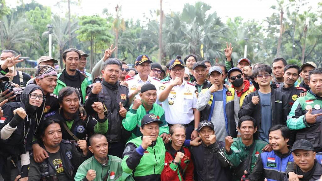 Dishub DKI Jakarta Dorong Penyediaan Fasilitas Shelter Khusus Ojol di Kawasan Komersial