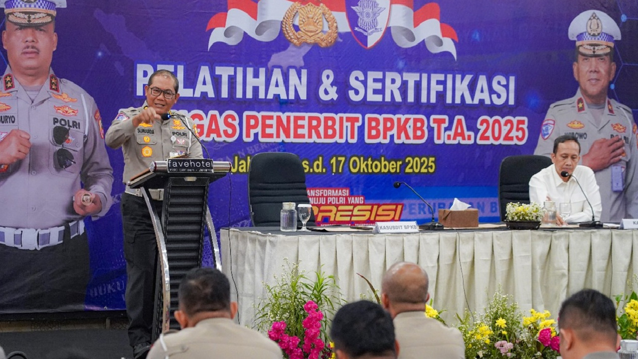Korlantas Polri Kembangkan Layanan Publik Berbasis Digital Lewat Program BPKB Elektronik Nasional