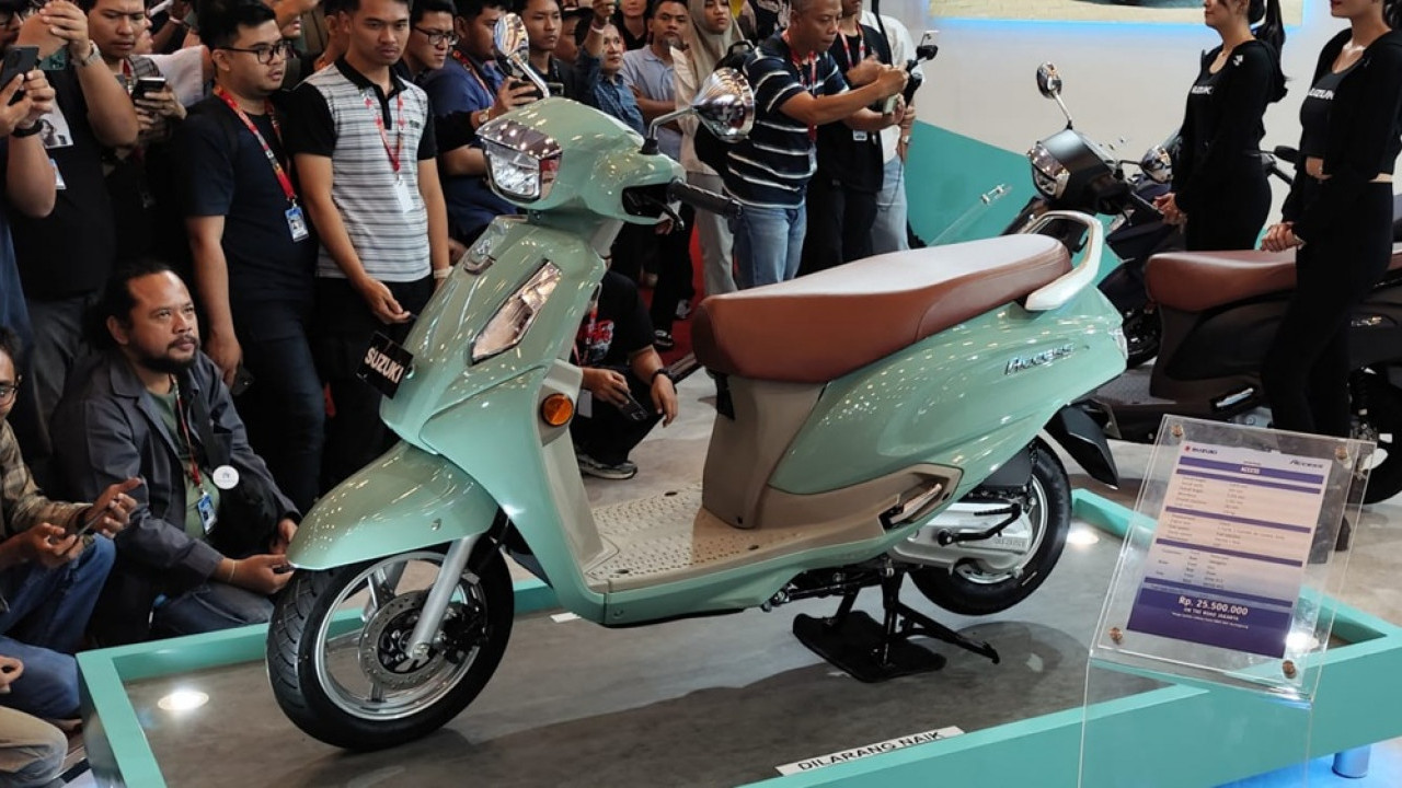 Meluncur di IMOS, Suzuki Access 125 Siap Pukau Pengunjung