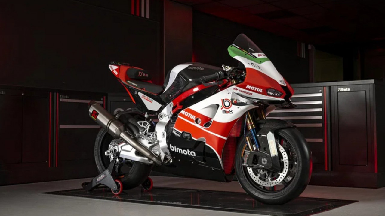 Dijual Sangat Terbatas, Motor Superbike Bimota Ini Punya Rasio Power yang Tak Main-Main 