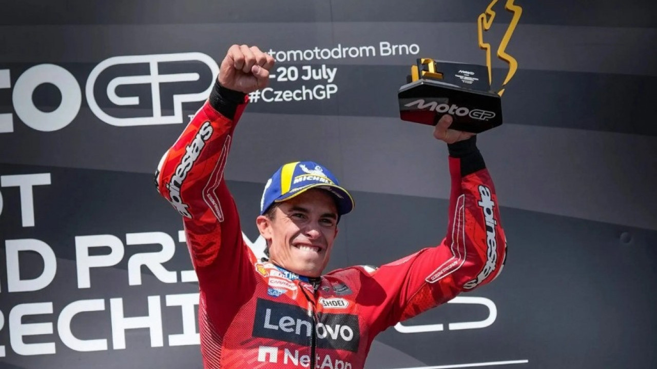 Menang di Brno, Marc Marquez Mulai Bikin Aprilia Ketar-ketir