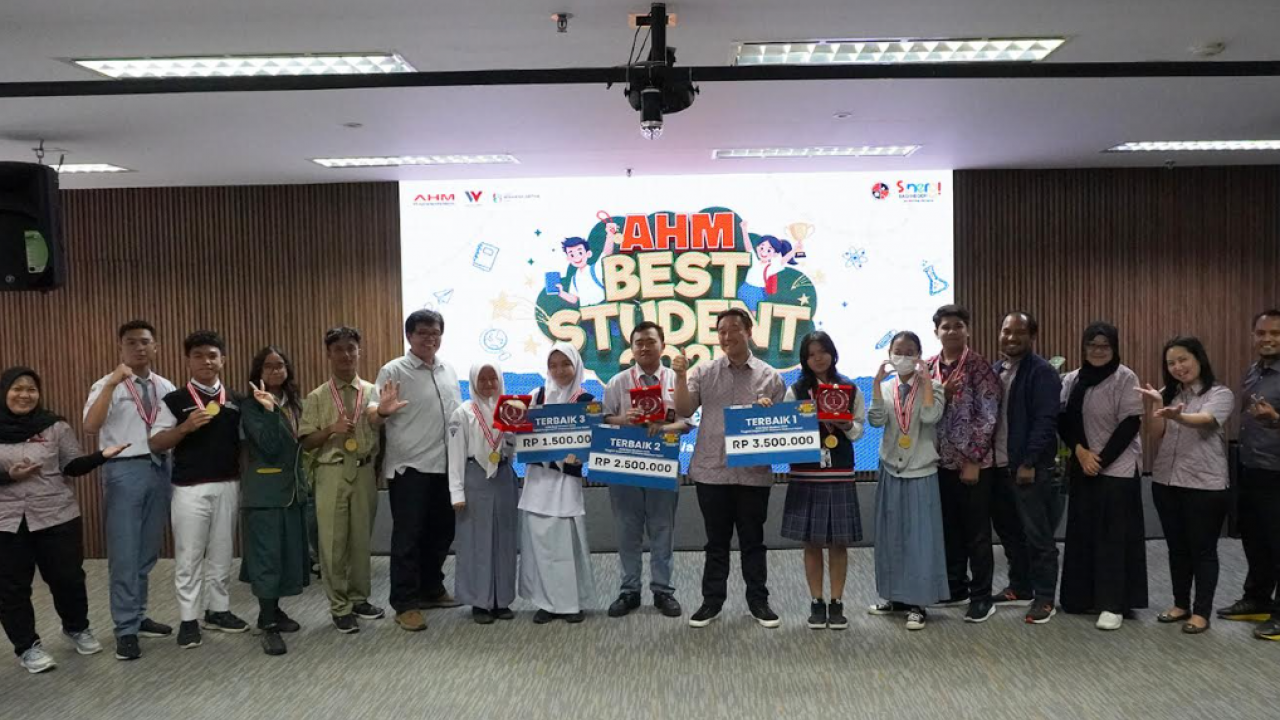 Wahana Honda Dorong Generasi Muda Berkarya Lewat AHM Best Student