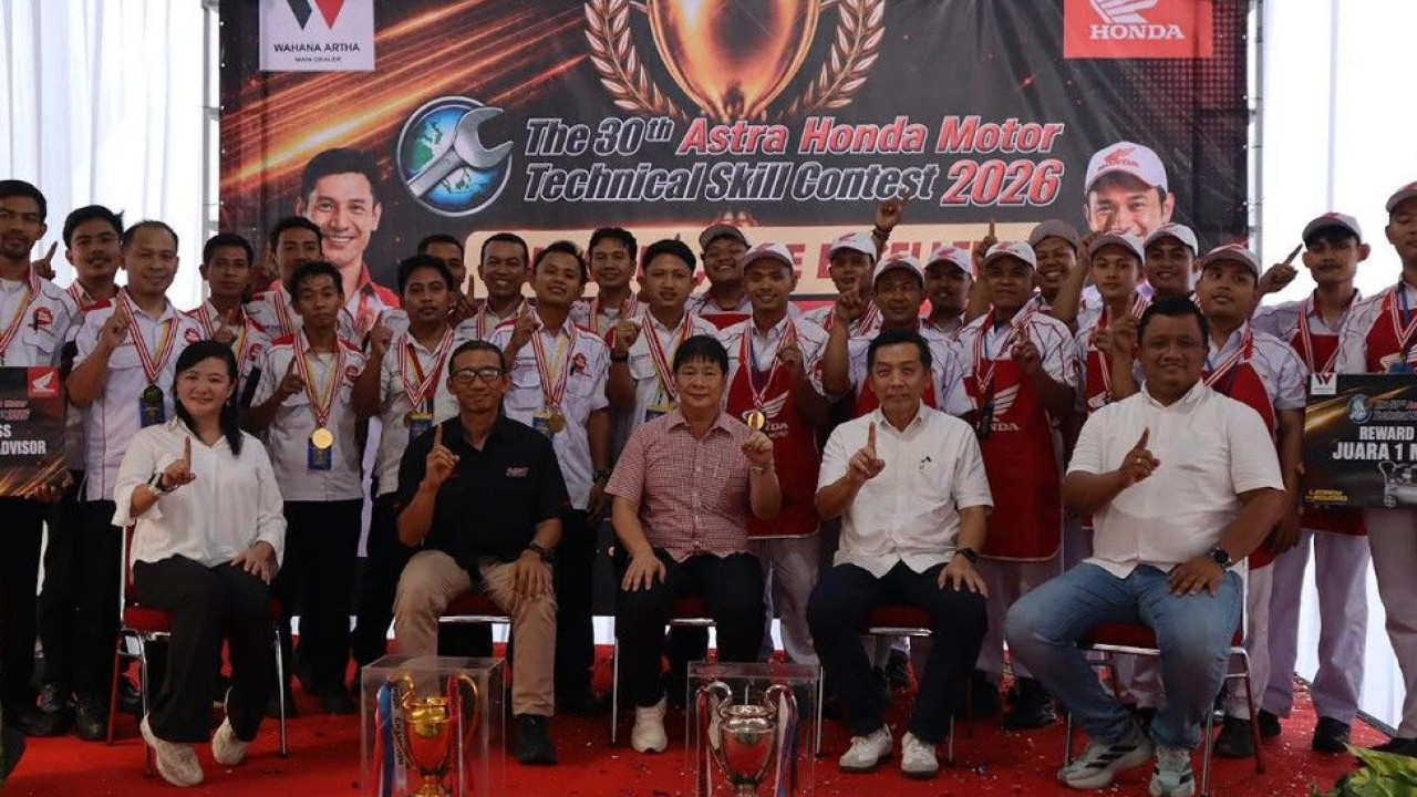 Ratusan Teknisi dan Service Advisor Honda Adu Skill di AHM Technical Skill Contest 2026 Regional Jakarta - Tangerang, Ini Daftar Pemenangnya!