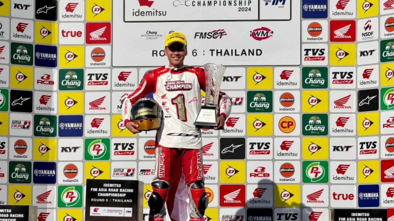 Herjun AF Sukses Raih Juara Asia, AHRT Cetak Prestasi Gemilang di ARRC 2024