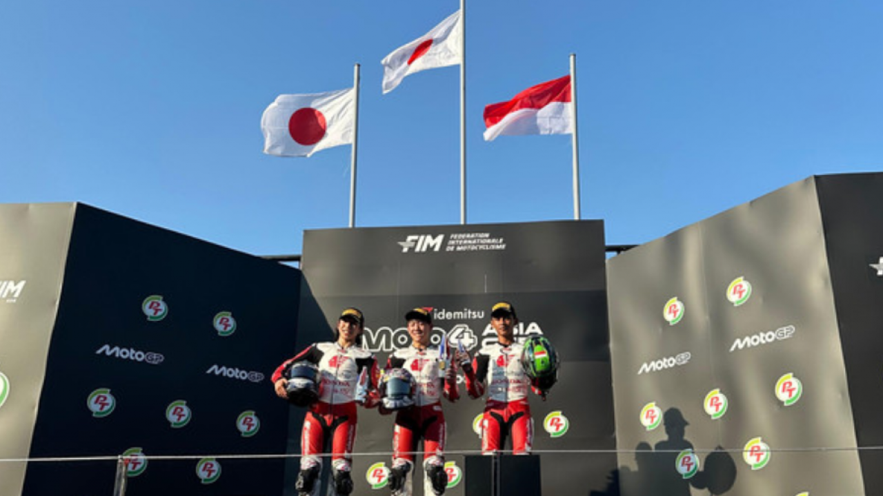Bintang Pranata Sukma Amankan Podium di Seri Pembuka Moto4 Asia Cup 2026