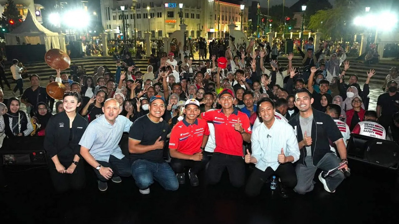 Pulang Kampung ke Yogyakarta, Veda Ega dan Mario Aji Dapat Sambutan Hangat Jelang MotoGP Mandalika 2026