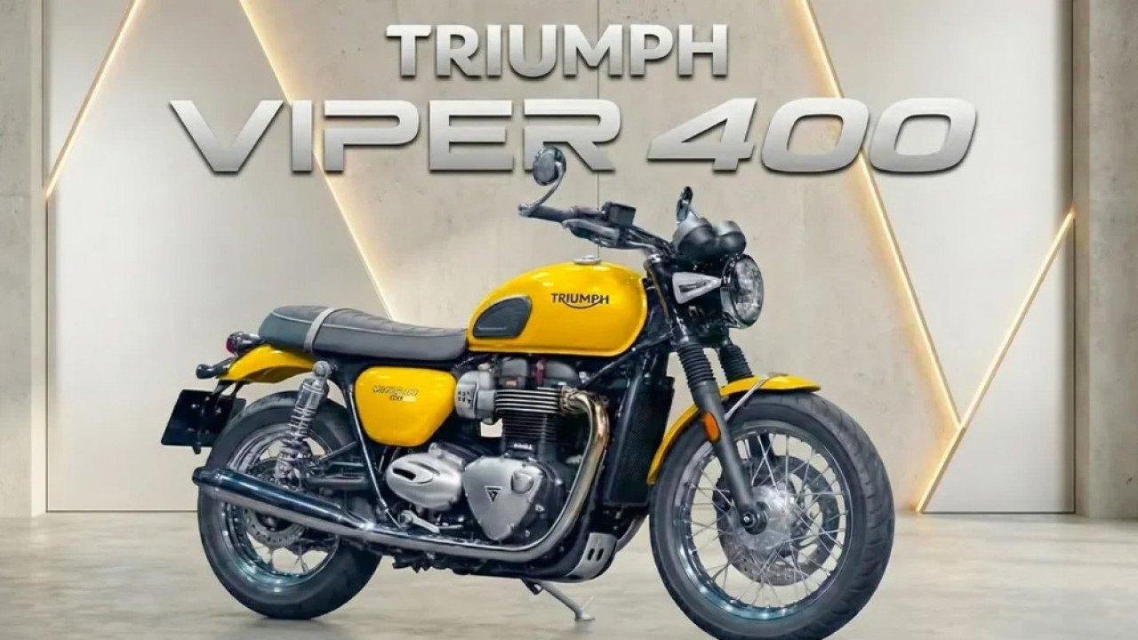 Triumph Viper 400 2026 Resmi Meluncur, Streetfighter Futuristik Bermesin 400 cc dengan Fitur Premium