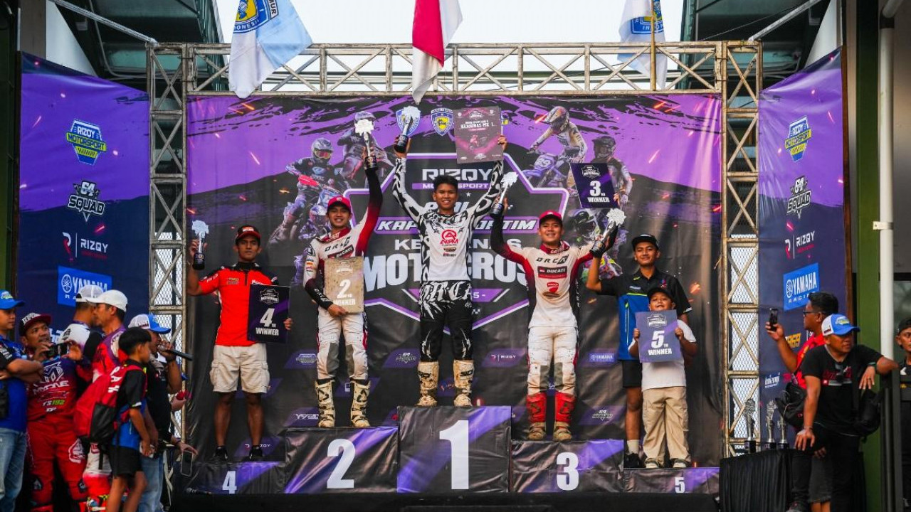 Ducati MX Team Indonesia Amankan Double Podium di Kejurnas Motocross 2026 Pasuruan
