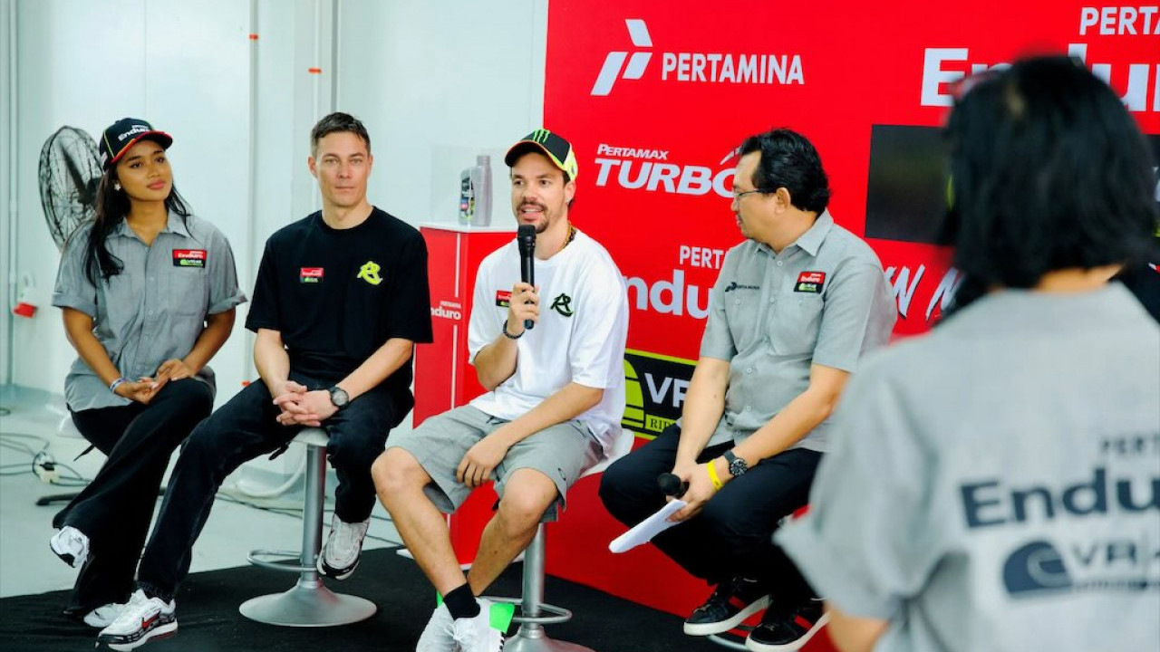 Pertamina Enduro dan VR46 Riders Academy Gembleng Pembalap Muda Indonesia di Mandalika