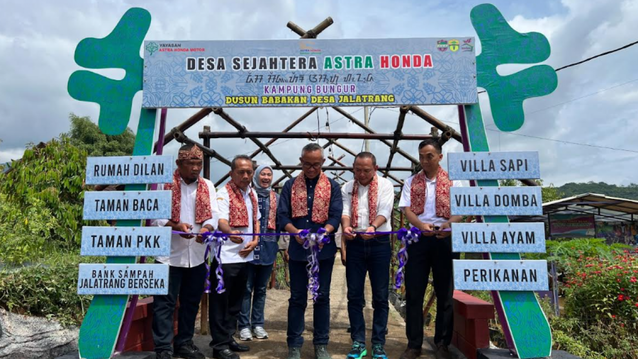Yayasan AHM Dampingi Jalatrang Kembangkan Desa Wisata Berdaya Saing