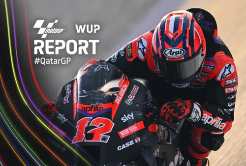 Maverick Vinales Bawa Aprilia ke Puncak Warm Up