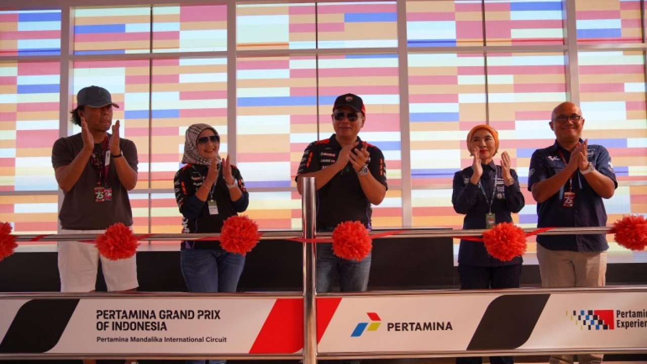 Pertama Didunia, Pertamina MotoGP Experience Gallery Resmi Hadir di Mandalika