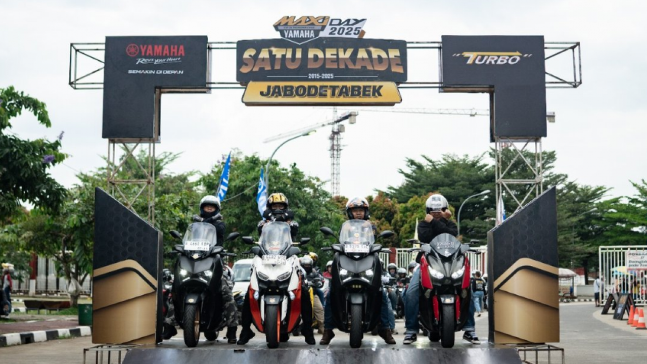 Ribuan Bikers Meriahkan Penutupan MAXI Yamaha Day 2025 Serentak di 4 Kota