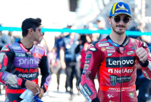 Ternyata Francesco Bagnaia Sempat Pakai Motor Cadangan di MotoGP Prancis 2024