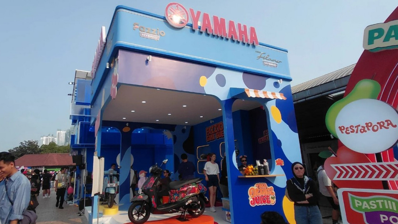 Grand Filano Hybrid dan Fazzio Hybrid Mejeng di Pestapora 2026, Yamaha Ajak Anak Muda Seru-Seruan Bareng