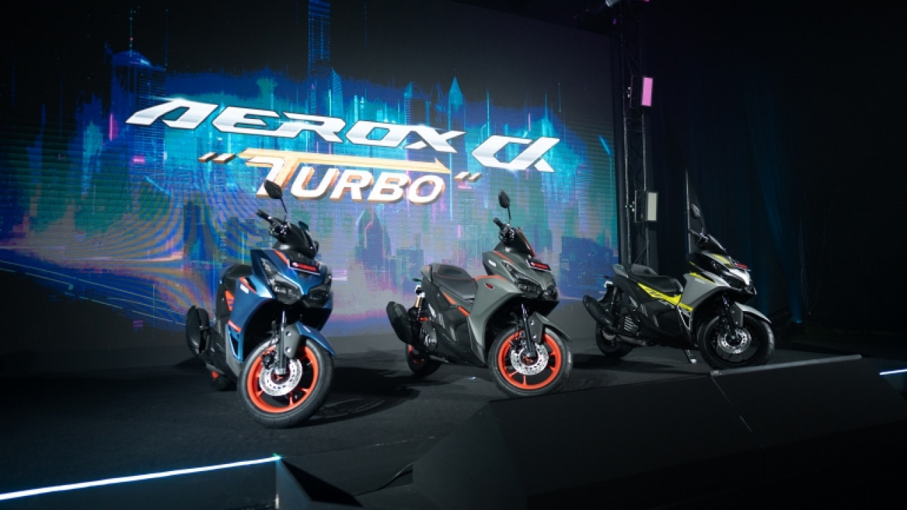 Yamaha AEROX ALPHA Sukses Mencuri Perhatian Para Penggemar Otomotif Tanah Air, Usung DNA R-Series dengan Desain Khas Super Sport