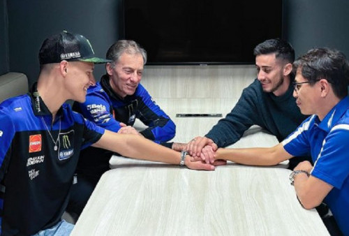 Gas Terus! Quartararo Perkuat Yamaha Sampai Tahun 2026