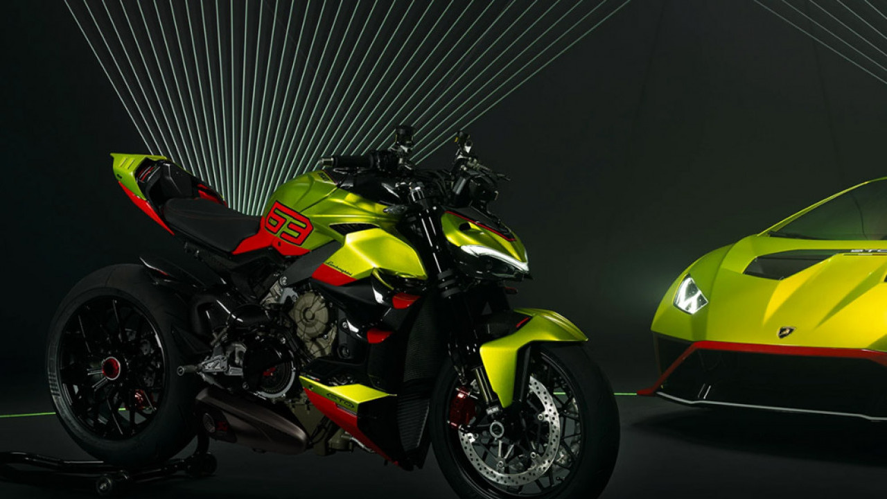 Ducati Streetfighter V4 Lamborghini: Motor Brutal Rasa Supercar, Kolaborasi Gila Ducati dan Lamborghini