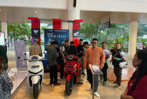 Promo Honda Premium Matic Day Pikat Warga Serpong, Ini Sederet Motor yang Dipamerkan