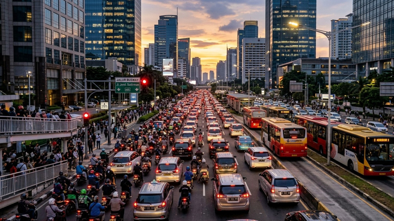 Strategi Baru Urai Kemacetan, Pemprov DKI Matangkan Rencana Jalan Berbayar Elektronik