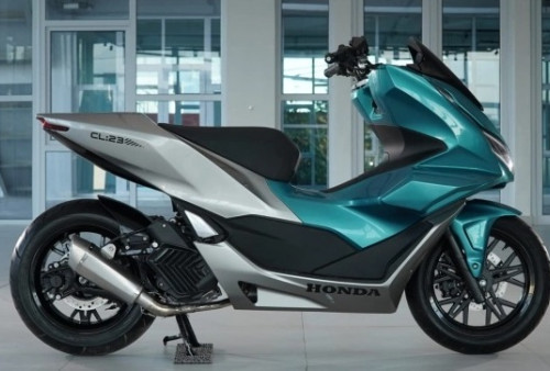 Modifikasi Honda PCX 160 Gaya Techno Vibe, Segar dan Futuristik